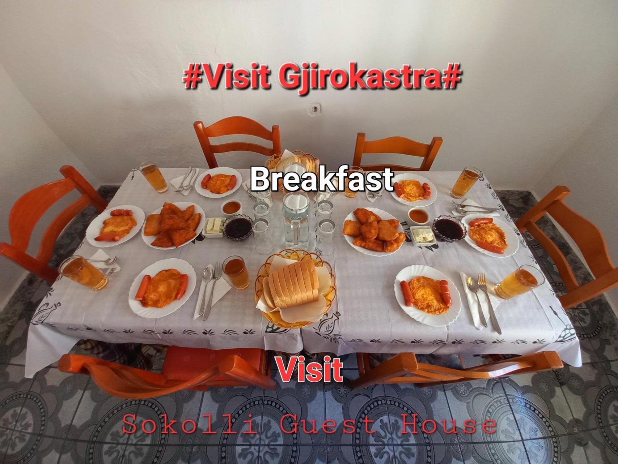 Sokolli Guest House Gjirokastër المظهر الخارجي الصورة